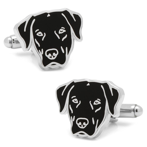 [CU.CUFF.0027781] Black Labrador Cufflinks