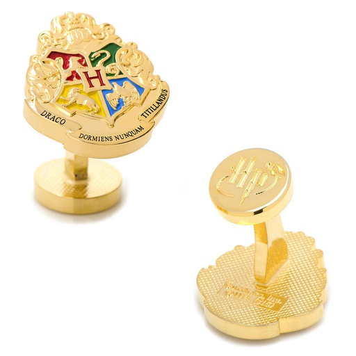 [CU.CUFF.0027800] Hogwarts Crest Cufflinks