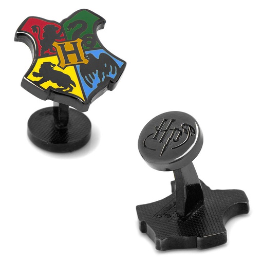 [CU.CUFF.0027801] Hogwarts Shield Cufflinks