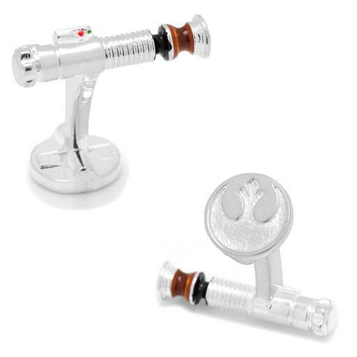 [CU.CUFF.0027862] 3d Luke Skywalker Lightsaber Cufflinks