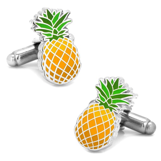 [CU.CUFF.0027942] Pineapple Cufflinks