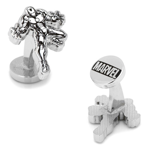 [CU.CUFF.0027967] Iron Man Ink Action Cufflinks
