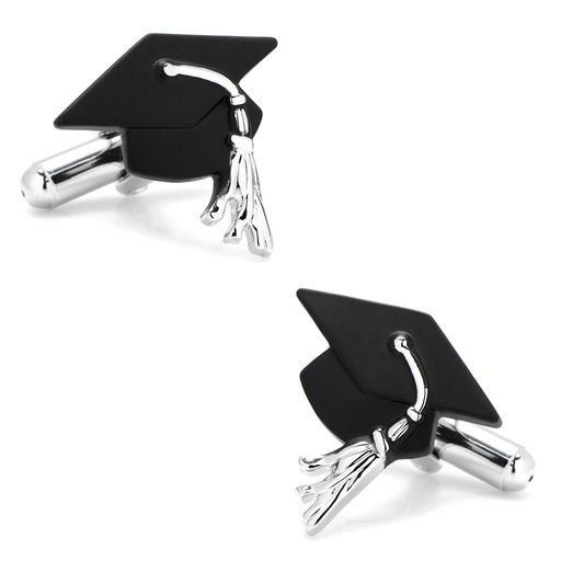 [CU.CUFF.0028015] Graduation Cap Cufflinks