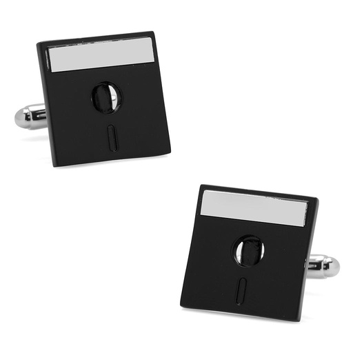[CU.CUFF.0028089] 3d Floppy Disk Cufflinks
