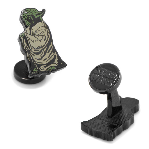 [CU.CUFF.0028160] Wise Yoda Cufflinks