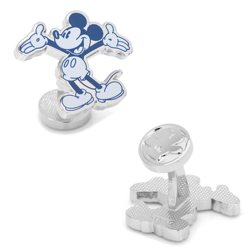 [CU.CUFF.0028216] Mickey Mouse Vintage Sketch Cufflinks