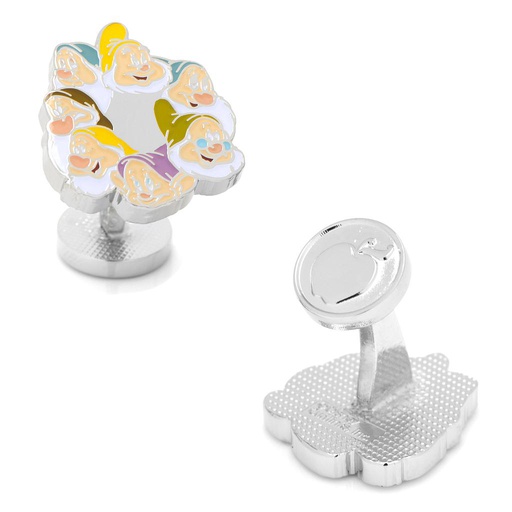 [CU.CUFF.0028218] Snow White Seven Dwarfs Cufflinks
