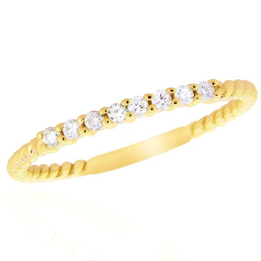 [LA.ACCE.0028293] 14k Yellow Gold Diamond Ring