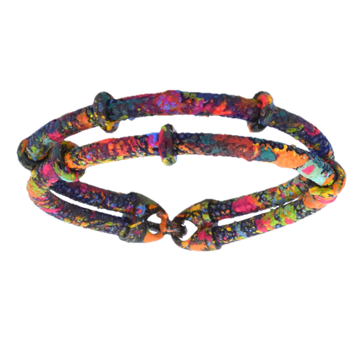 [DA.BRAC.0049393] Double Bone Dbl Graffiti Stingray Bracelet