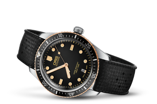 [OR.WATC.0049577] Oris Diver 65 Black Dial Steel On Rs Strap