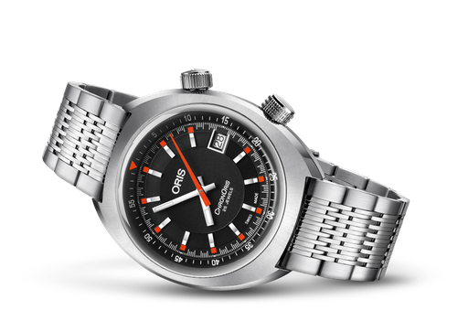 [OR.WATC.0049594] Oris Chronoris Date Black Dial On Bracelet