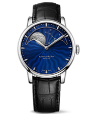 [AR.WATC.0049889] Hemisphere Perpetual Moon On Strap