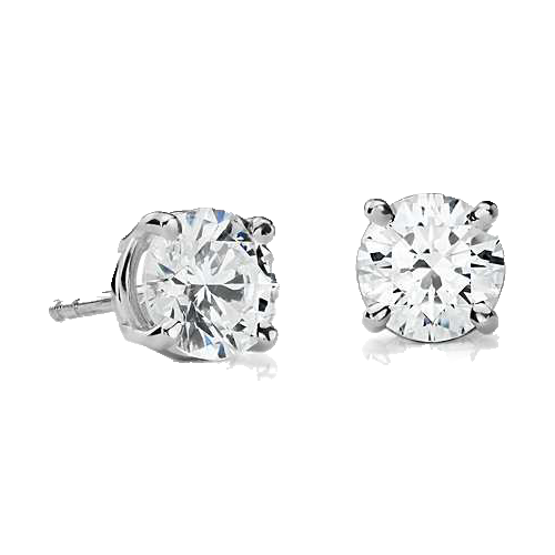 [RD.DIAM.0050203] 1.82ct Tw Diamond Stud Earrings