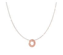 [TE.FASH.0050243] R-Zero Small Circle Attached Necklace