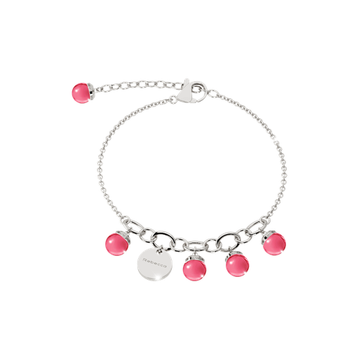 [TE.FASH.0050247] Hollywood Stone 4 Dangle Bead Bracelet