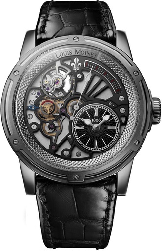 [FI.WATC.0050468] Louis Moinet Steel 20 Second Tempograph