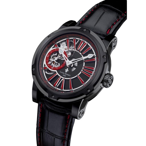 [FI.WATC.0050470] Louis Moinet Black Dlc Metropolis