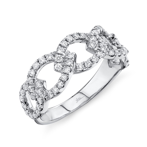 [SH.DIAM.0050658] 0.61ct 14k Diamond Link Ring