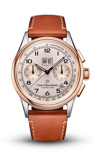 [CA.WATC.0050798] Heritage Bicompax Two Tone Annual Chronograph