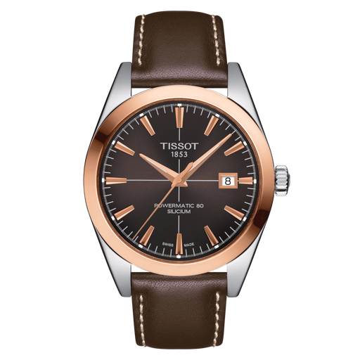 [TH.WATC.0050898] Tissot Gentleman Powermatic 80 Silicium 18k Gold