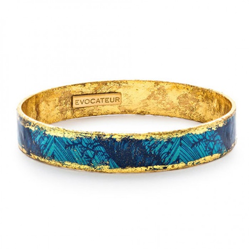 Blue Palm Bangle