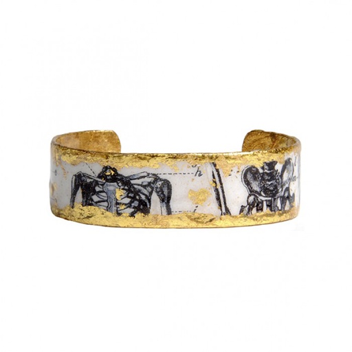 1895 Skeleton Of A Man Cuff