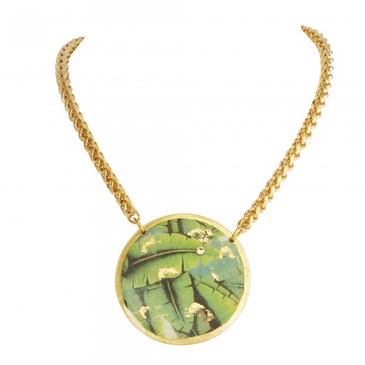 Banana Leaf Pendant