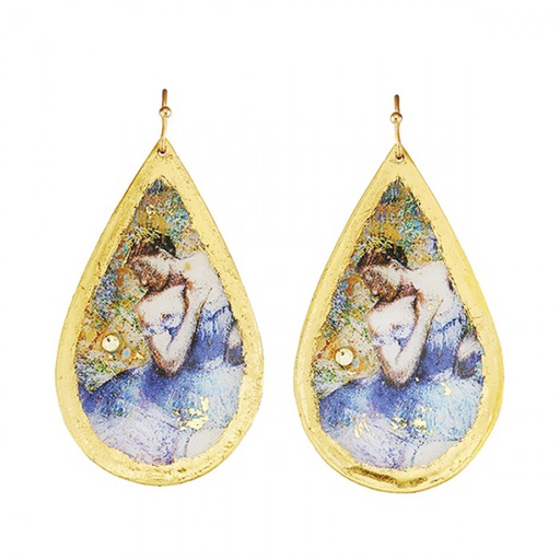 [EV.FASH.0052242] Degas Ballerina Teardrop Earrings