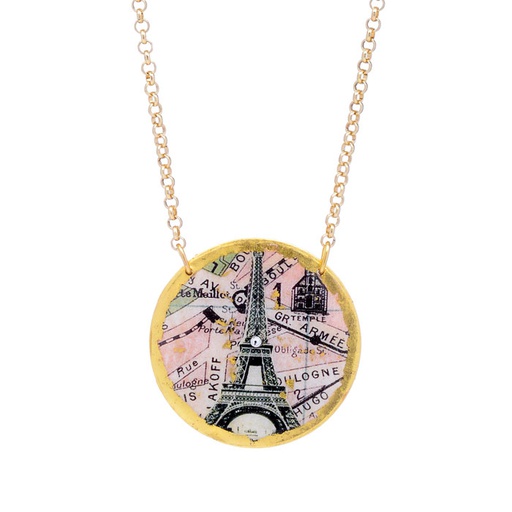 [EV.FASH.0052443] Vintage Paris Pendant