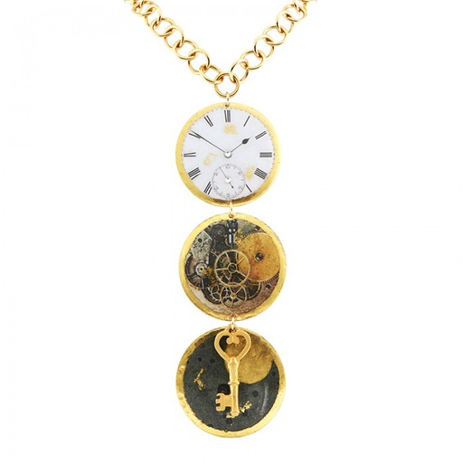 [EV.FASH.0052444] Time After Time 3 Part Necklace - 2 In
