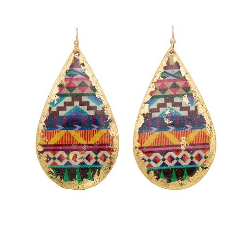 [EV.FASH.0052450] Aztec Earrings