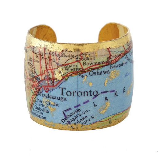 Toronto Map Cuff