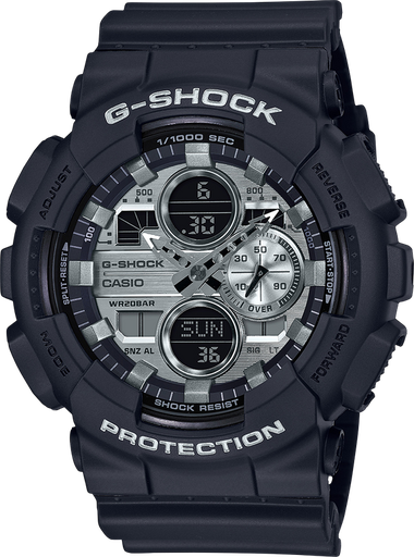 [VI.WATC.0053267] G-Shock Garish Black/Silver