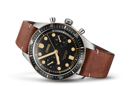[OR.WATC.0053293] Diver 65 Chronograph On Strap