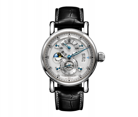 [CH.WATC.0053347] Flying Regulator Night & Day White