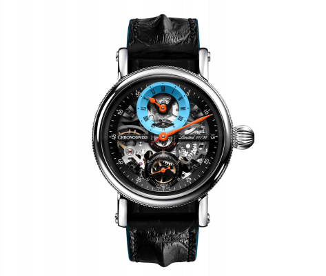 [CH.WATC.0053349] Flying Grand Regulator Skeleton Baby Blue