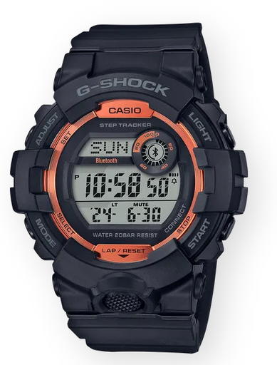 [VI.WATC.0053763] G-Shock Analog-Digital With Orange Ring Around Dial