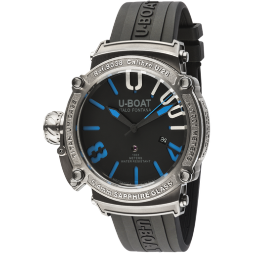 [BE.WATC.0054183] Classico 47 1001 Titanium Blue