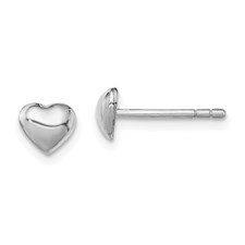 [QU.KIDS.0054314] Kids Heart Post Earrings
