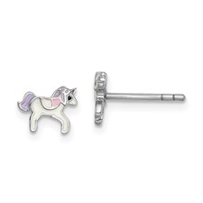 [QU.KIDS.0054324] Kids Unicorn Earrings