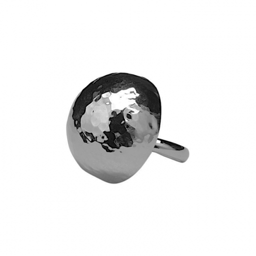 [NE.FASH.0054447] Hammered Dome Ring