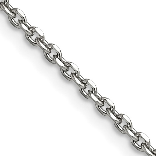 Stainless Steel Polished 2.7mm Cable Chain