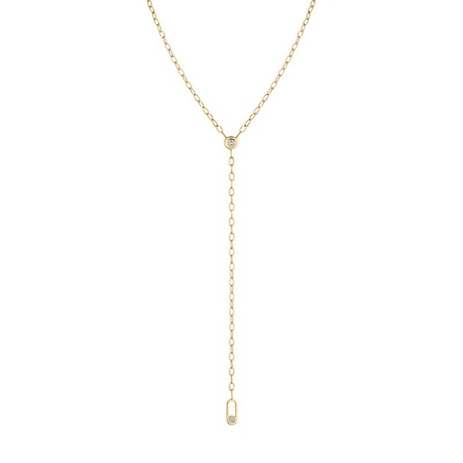 [MI.DIAM.0055172] Streamline Y-Necklace