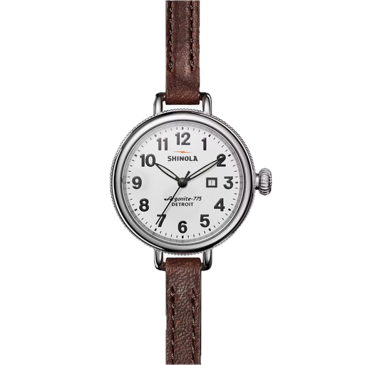[SH.WTCH.0055537] Birdy Cattail Leather Strap