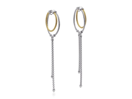 [AL.FEAR.0055563] Cable and Chain Hoop Shoulder Dusters