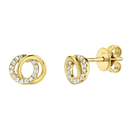 [SH.DERR.0055601] LOVE KNOT CIRCLE EARRING