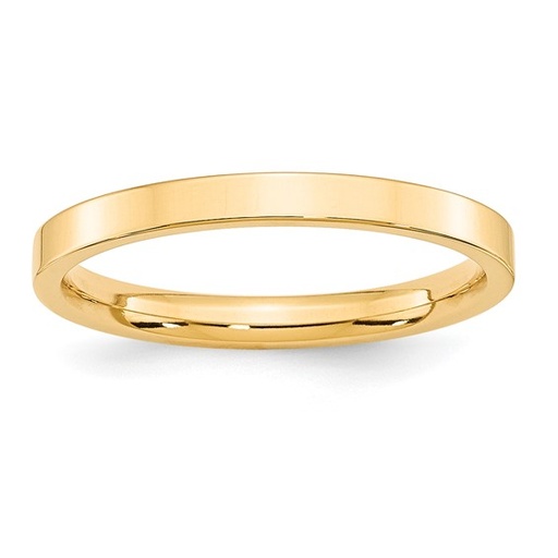 [QU.WCLS.0055941] 2.5mm Standard Flat Comfort Fit Band
