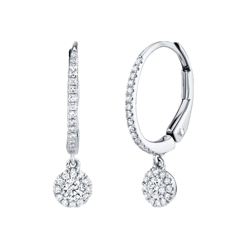 [SH.DERR.0071692] Diamond Earrings with Drop