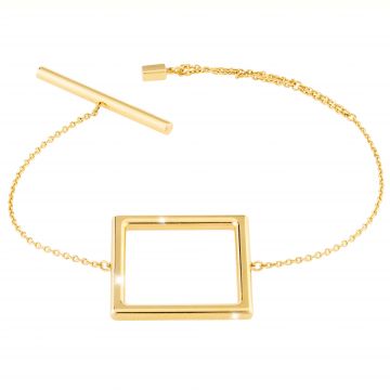 [TE.FBRA.0072111] Ludi Single Square Bracelet