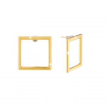 [TE.FEAR.0072116] Ludi Square Earrings